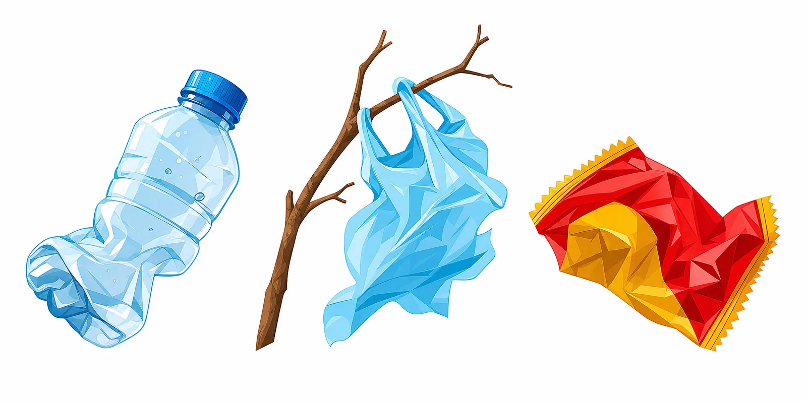 Plastic waste — how long it lasts and the harm it does.