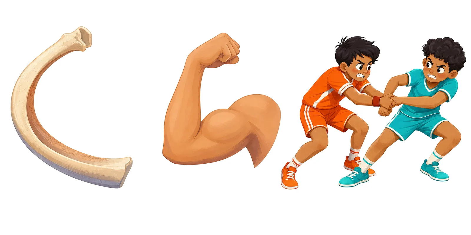 Chapter opener: the body's frame and the muscles that move it.
