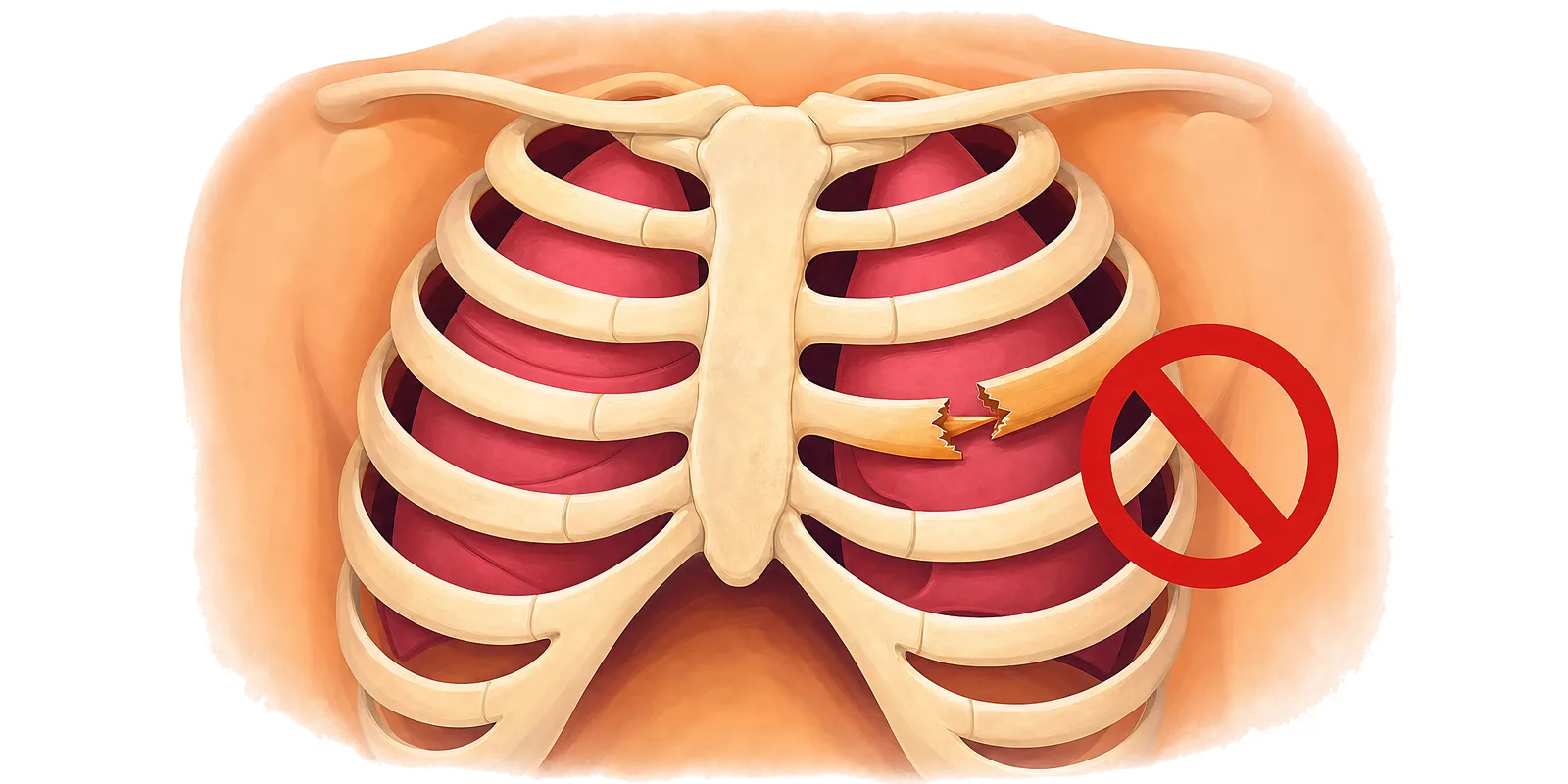 A suspected fracture: the most useful first aid is not moving the person.